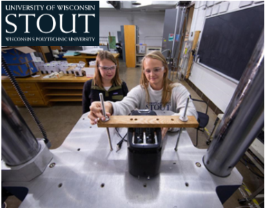 UW Stout students in packaging lab