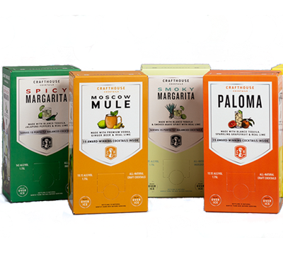 Custom bag in a box packaging