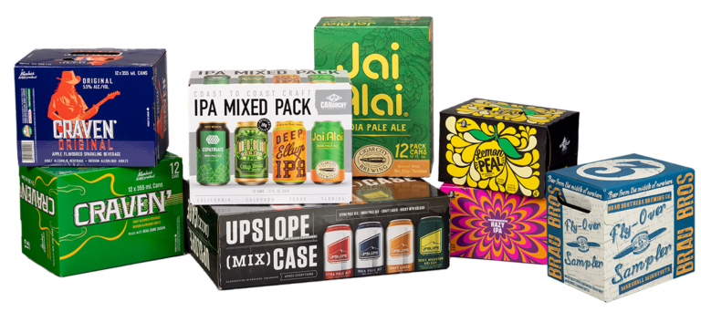 Bag in a box for vodka packaging