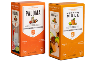 Custom packaging for boxed alcohol