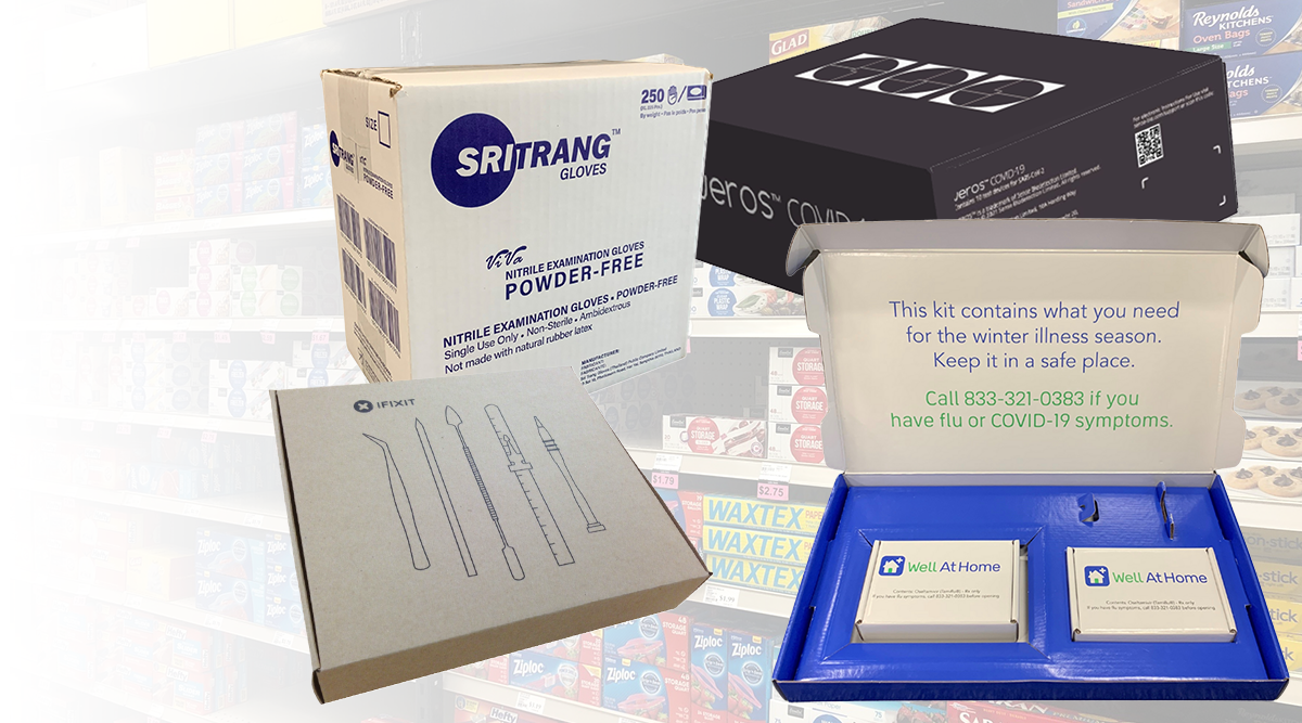 Bag in a box for vodka packaging