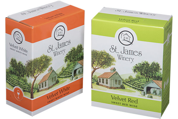 Custom bag in a box packaging for boxed alcohol